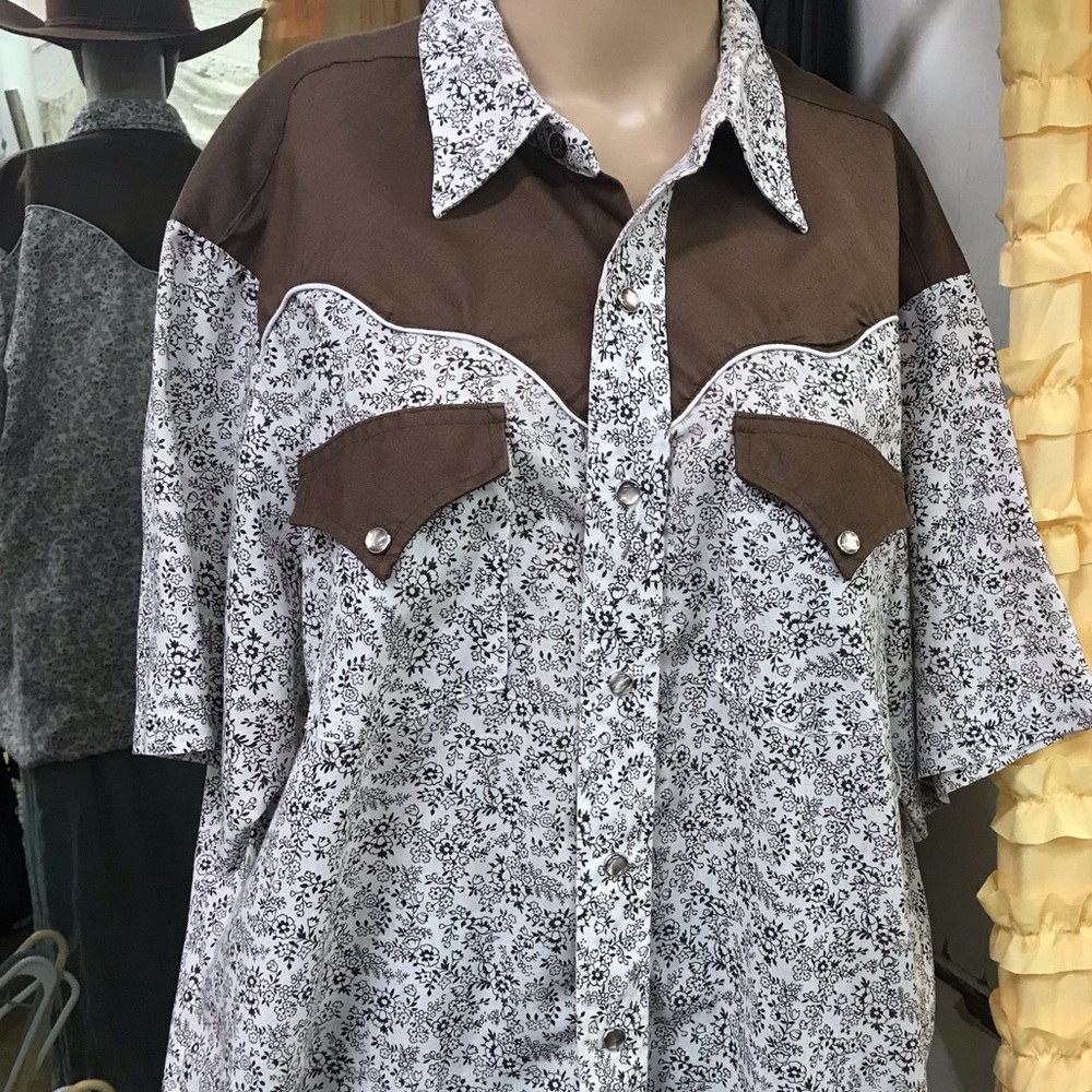 Sears Western Wear pearl snap